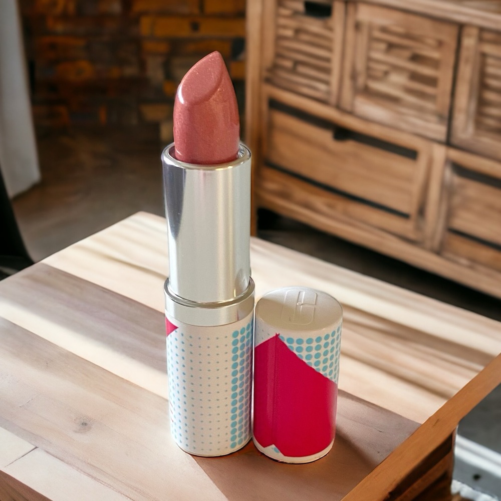 💎 Clinique Pop Lip Colour + Primer Lipstick 02 Bare Pop New Full-Size